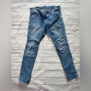 5620 3D ZIP KNEE SKINNY JEAN